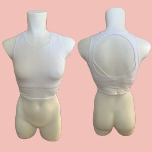 ALO Yoga Classic White Sports Bra